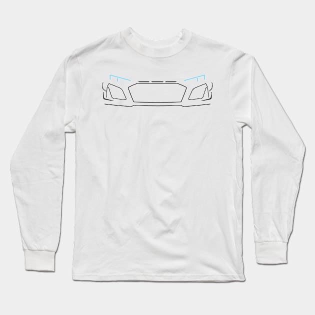 R8 GT Long Sleeve T-Shirt by classic.light